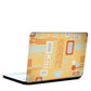 iberry's Vinyl Laptop Skin Sticker Collection for Dell, Hp, Toshiba, Acer, Asus & All Models (Upto 15.6 inches) -18