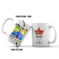 iberry's Customized/ Personalized Photo Coffee Mugs | Gift for dad | Dad you are the best - (63)