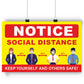 COVID-19 Office Posters| Safety Awareness Posters- Set of 7 (Size:- 11" x17")