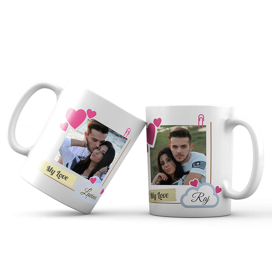 iberry's Customized/ Personalized Photo Coffee Mugs | Gift for husband and wife | Gift for loved ones- (62)