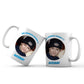 iberry's Customized/ Personalized Photo Coffee Mugs | Name & photo customized mug| Birthday photo name mug - (74)