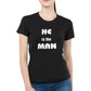She is the Boss matching Couple T shirts- Black