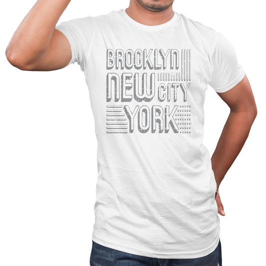 two digits tshirts, brooklyn newyork city quote t shirt, no. themed t shirts for boys, digit t shirt - White 05
