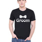 Bride Groom t shirt|wedding tshirts|Couple T shirts- Black 06