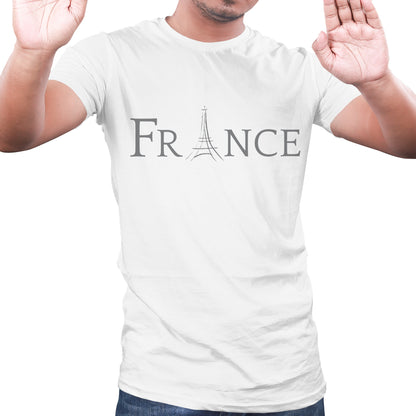 Travel the world & Holiday in France unisex t shirts - Black