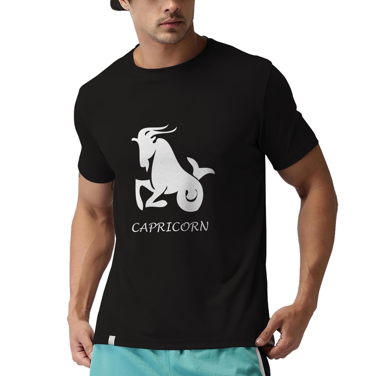 iberry's Capricorn sign tshirt for Men|zodiac sign tshirt |Birthday Tshirts |Half Sleeve tshirt | Round Neck T Shirt |Unisex cotton tshirts