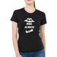 Mr. & Mrs. Right matching Couple T shirts- Black
