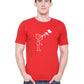 Love Bubble matching Couple T shirts- Red