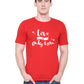Love is only you matching Couple T shirts- Red