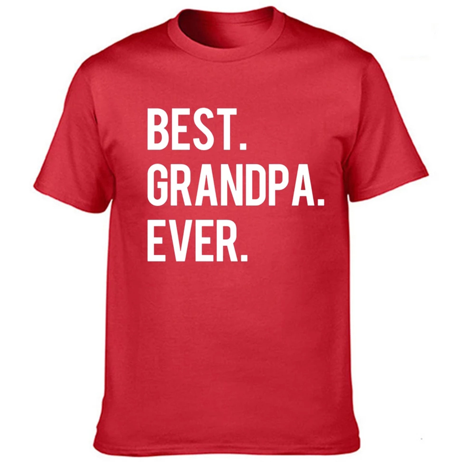 Best Grandfather t shirts for men- Red