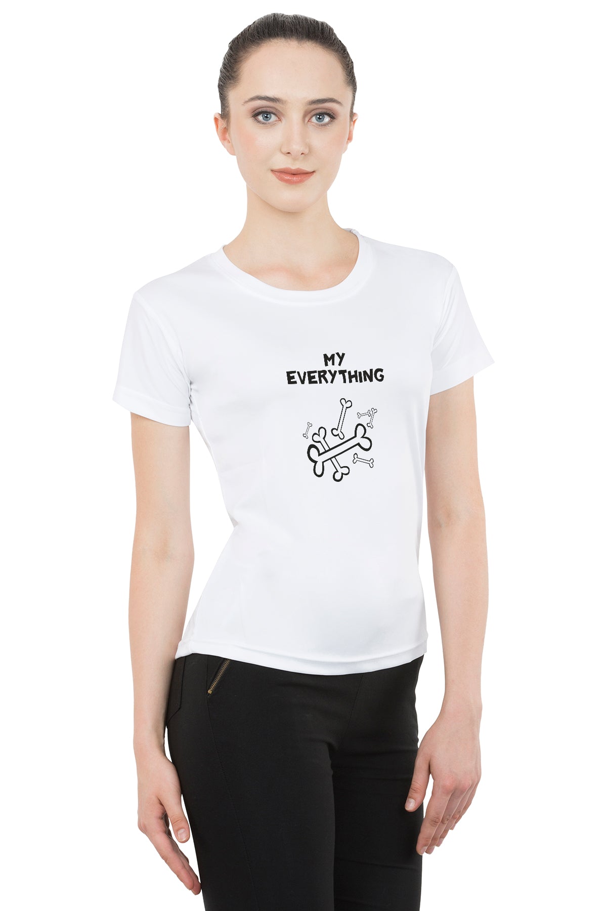 My Everything matching Couple T shirts- White