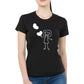 Love Bubble matching Couple T shirts- Black