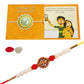 iberry's Rakhi Gift Pack with Set of one Rakhi, Greeting Card and Roli Chawal for Brother|Rakhi Combo with Branded Packaging-3232
