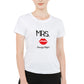 Mr. Mrs. Always Right matching Couple T shirts- White