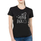 I love you to the moon & back matching Couple T shirts- Black