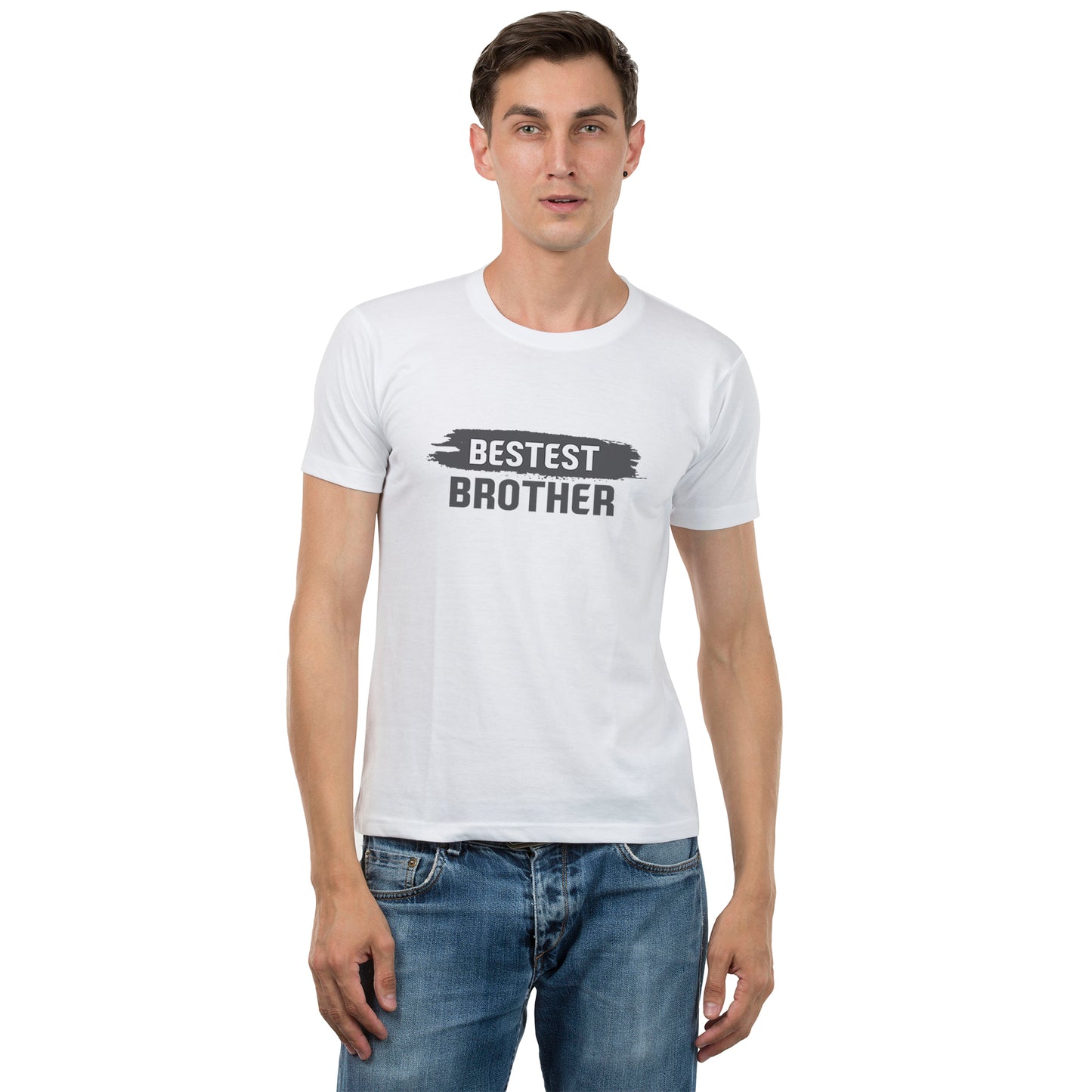Bestest Sister- Bestest Brother matching Sibling t shirts - white