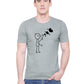 Love Bubble matching Couple T shirts- Grey