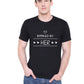 Booked by her matching Couple T shirts- Black