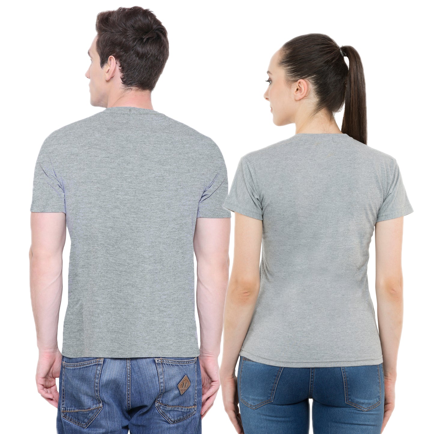 I am nothing without you matching Couple T shirts- Grey